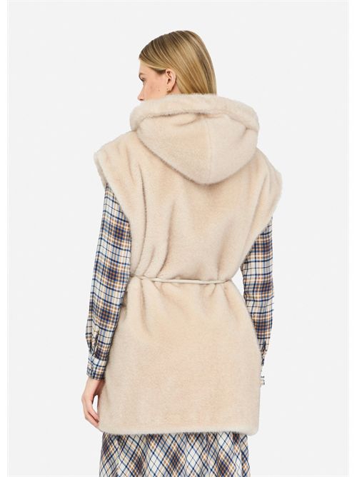 Gilet con cappuccio LIU JO | MF5364E1044/W9868